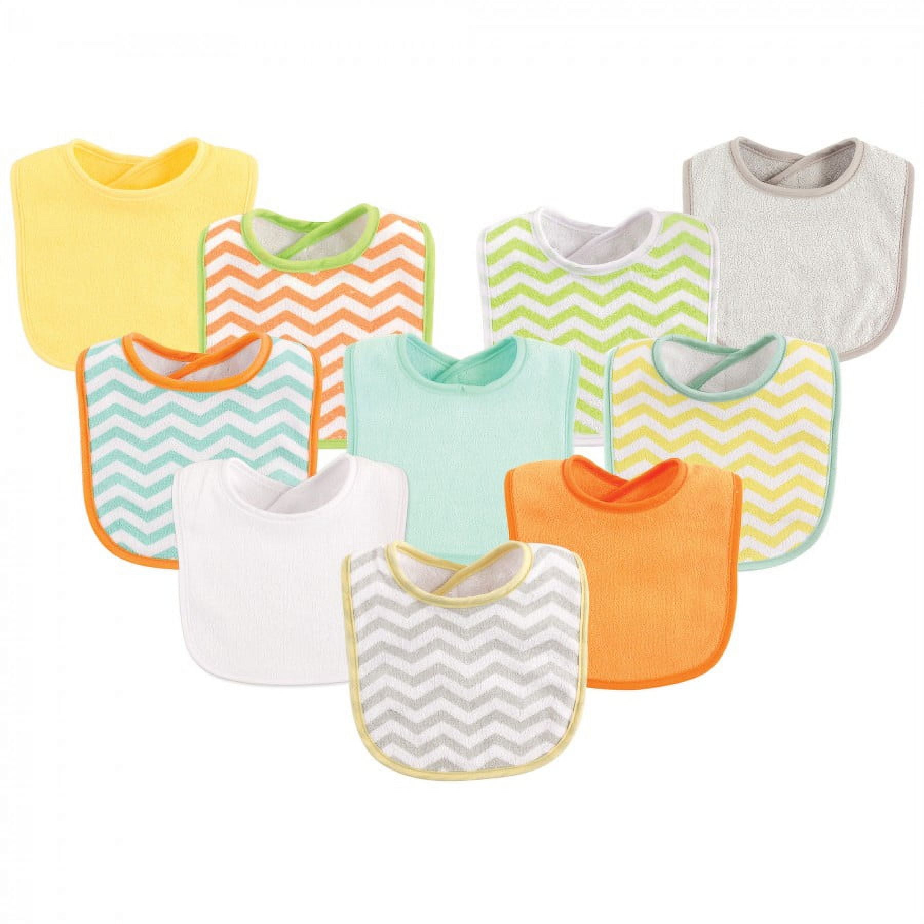 【福袋セール】 Hudson Set Bib Polyester and Cotton Infants 10pk Boy's Baby スタイ・バープクロス
