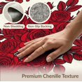 thumbnail image 6 of ODIKA Circle Semi Botanical Arrangement Symmetrical Decorative Border for Dorm Room, Small Living Apartment, Stain Resistant Low Profile, 6 of 7