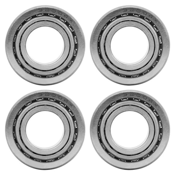 Tapered Roller Bearing Set Tapered Roller Bearing Roller Bearing Bearings Ball Bearings 4Pcs Tapered Roller Bearing Set For Machine Tools Motors Mechanical Gears