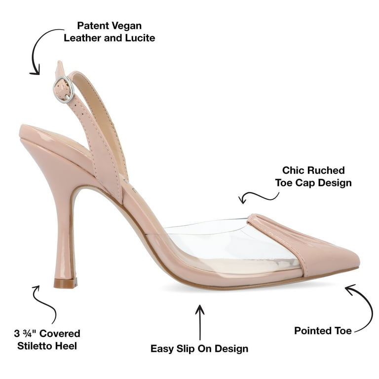 Vegan leather pumps cheap