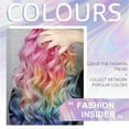 thumbnail image 7 of Hair Dye - White Dark Blue Temporary Hair Color, Dual Use Highlights, Portable Hair Chalk for Festivals, Parties, Clubs, Carnival, Halloween, Christmas, Easy Wash, 12 Colors, Eye Black Compatible Wi, 7 of 7