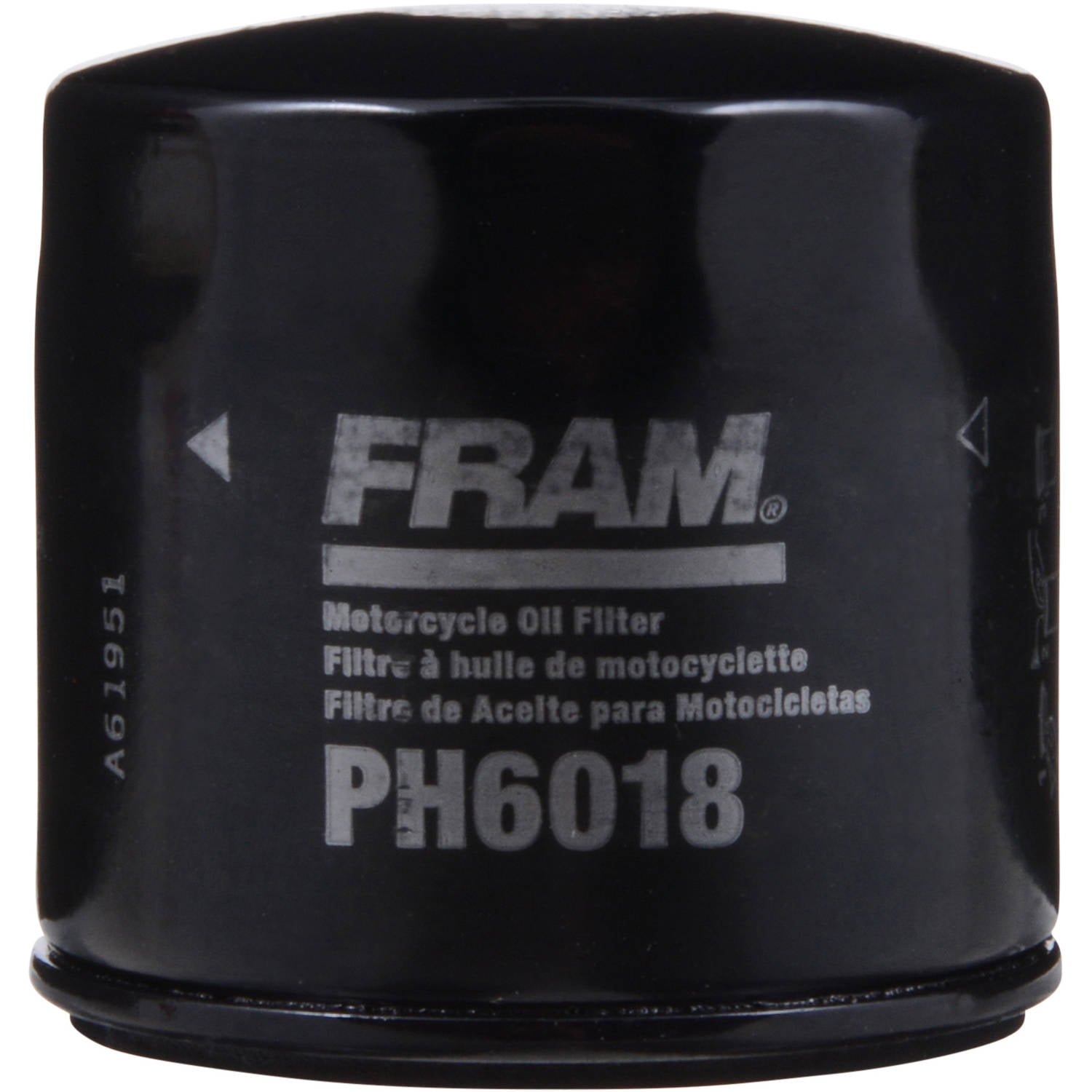 FRAM Motorcycle/ATV Oil Filter, PH6018 for Select Arctic Cat and Suzuki Models, 2.641" Height