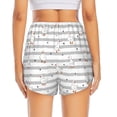 thumbnail image 2 of Lsque Cute Goose Printed Women's Running Shorts with Liner Pockets,Elastic Quick Dry Workout Athletic Gym Yoga Shorts,Womens High Waist Shorts-Large, 2 of 9