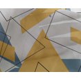 thumbnail image 4 of oneOone Georgette Viscose Fabric Rectangle & Triangle Geometric Printed Craft Fabric BTY 42 Inch Wide, 4 of 4