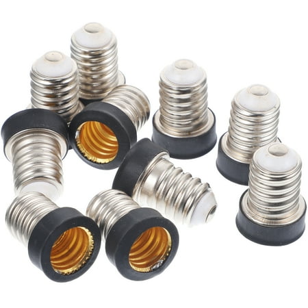 

10pcs Light Bulb Socket Converter E14 To E12 Light Bulb Adapter Light Adapter