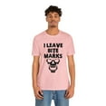thumbnail image 5 of I Leave Bite Marks Unisex Streetwear Halloween Jersey Short Sleeve T-Shirt, 5 of 12