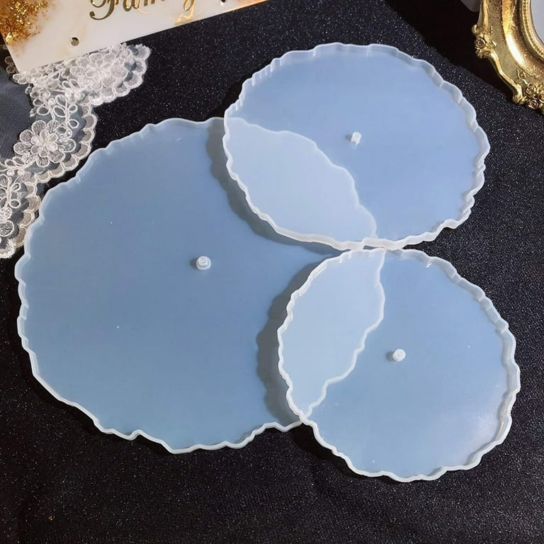 DIFENLUN Silicone Large Cake Molds, 6-Cavity Round Disc Resin Coaster –  Marks Mandalas