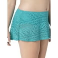thumbnail image 2 of Plus Solid Crochet Skirted Swimsuit Bottom, 2 of 4