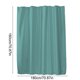 thumbnail image 3 of Cortina de ducha de color sólido 70,87 x 70,87 in – Mampara de baño de poliéster grueso impermeable, 12 ganchos incluidos, negro amarillo café verde azul púrpura, 3 of 6
