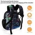 thumbnail image 5 of Mobile Suit Gundam Backpacks 13 Inch Lightweight Casual Bookbags Travel Daypack Bookbags for Camping Hiking, 5 of 8