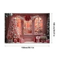 thumbnail image 3 of Titcea 5x3.3 FT Christmas Backdrop, Hanging Snow Scene Xmas Photo Props Xmas Party Decoration Kids Portrait Photo Studio Props, 3 of 6