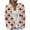 Ivory White, variant on Christmas Warm Sweaters for Women Button Down Cardigans Holiday Snowflake Print Sweatshirts Long Sleeve Coats Knit Jackets Xmas Outfits Winter Tops