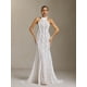 thumbnail image 1 of Vestido de novia bellabarnetten Sloan Lace con cuello halter, 1 of 6