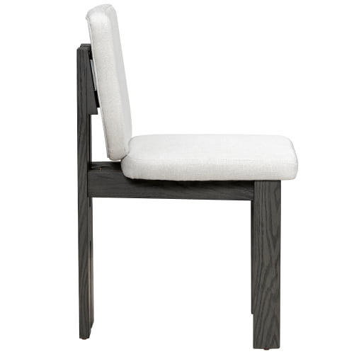 Harper & Bright Designs 7 Pieces Retro Dining Set for 6, Wood Rectangular Table with Designed Trestle Base and 6 Upholstered Chairs for Dining Room and Kitchen, Grey