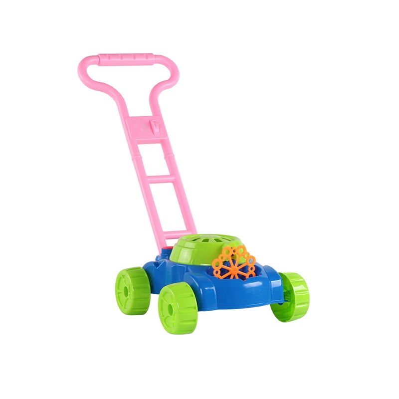 Houkiper Bubble Machine Bubble Maker Lawn Mower Bubble Maker Fun