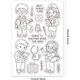 thumbnail image 4 of Sellos médicos transparentes, sellos de silicona con palabras para médicos, tarjetas con sellos de enfermera, sellos de goma transparentes, 4 of 7