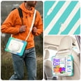 thumbnail image 7 of for iPad Air 11 inch Case (M4 2026/M3 2025/M2 2024), 360 Rotating Shockproof Cover with Stand, Handle, Shoulder Strap, Rainbow Blue, 7 of 7