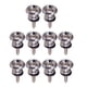 thumbnail image 1 of 10 piezas de correa de bajo de guitarra Yuyangstore Botones de correa de ukelele, 1 of 8
