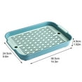 thumbnail image 2 of Rabbit Litter Basin Small Pet Toilet Tray Rabbit Guinea Pig Cat Litter Basin Toilet Box Removable Mesh Small Animal Supplies, 2 of 11