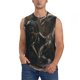 thumbnail image 1 of Fotbe Medieval Knight And Dragon Men's Camiseta sin Mangas Estampada para Hombres, Playera Casual para Gimnasio, Entrenamiento, Playa-Large, 1 of 7