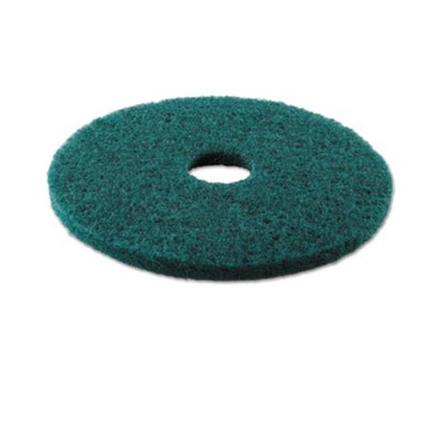 Boardwalk 4013GRE 13 Po de Diamètre Standard Tampons de Nettoyage de Sol Robustes&44; Vert