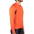 thumbnail image 2 of Bellwether Sol-Air UPF Long Sleeve Jersey - Orange, Men's, Medium, 2 of 2