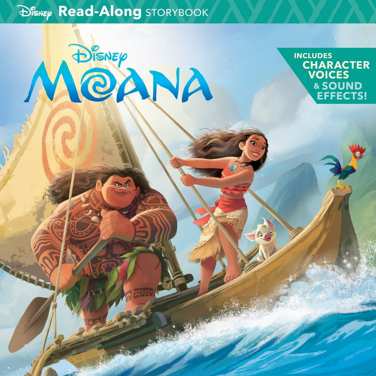 moana book and figures
