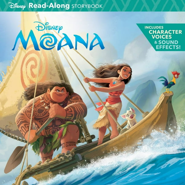 moana book with figures