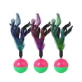 thumbnail image 4 of Pet Toys Interactive Feathered Cat Toy Crafted from for Stimulating Self-Entertainment and Play, 4 of 7