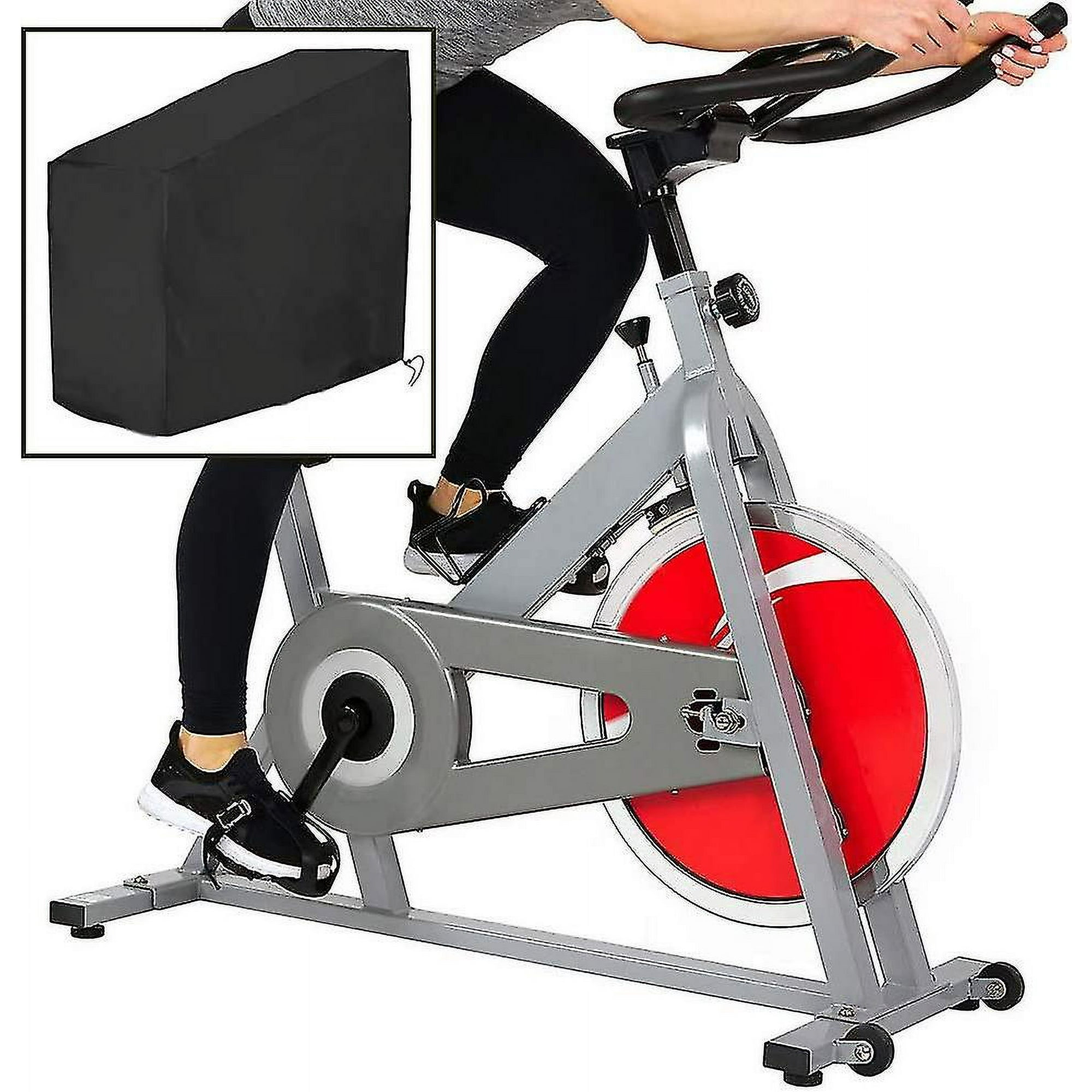Exercise Bike Cover Indoor Cycling Stationary Bike Cover Fit For Upright Bike Outdoor Protective Covers