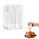 thumbnail image 1 of Tarros De Especias 4 En 1, Dispensador De Especias A Prueba De Humedad, Tarros De Especias Con Tapa, Caja De Especias De Cocina Para Almacenamiento, Cocina, Sal, Pimienta, Especias Eigraketly HA038549-00, 1 of 6