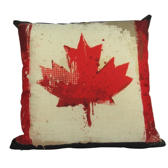 Canada Flag | Ontario Canada | Pillow Cover | Wander Lust | Throw Pillow | Home Decor | Decor Rustic | Unique Friend Gift | Gift idea