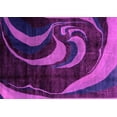thumbnail image 1 of Ahgly Company Indoor Rectangle Abstract Pink Modern Area Rugs, 8' x 12', 1 of 4