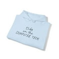 thumbnail image 4 of Computer tech Wife Husband Girlfriend Hoodie, Gifts, Hooded Sweatshirt, 4 of 4