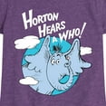thumbnail image 3 of Horton Hears A Who - Horton Clouds - Toddler & Youth Girls Short Sleeve Graphic T-Shirt, 3 of 5