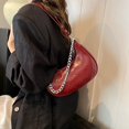 thumbnail image 3 of Bolso Hobo para Axilas Bandolera Diseñador Lujo Cuero PU Mujeres Y Niñas, 3 of 9