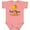 Mauve, variant on Inktastic Fort Myers Florida Orange in Heart Boys or Girls Baby Bodysuit