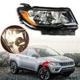 thumbnail image 5 of SEBLAFF Passenger Side Headlight Headlamp For 2017-2021 Jeep Compass Replacement, 5 of 5