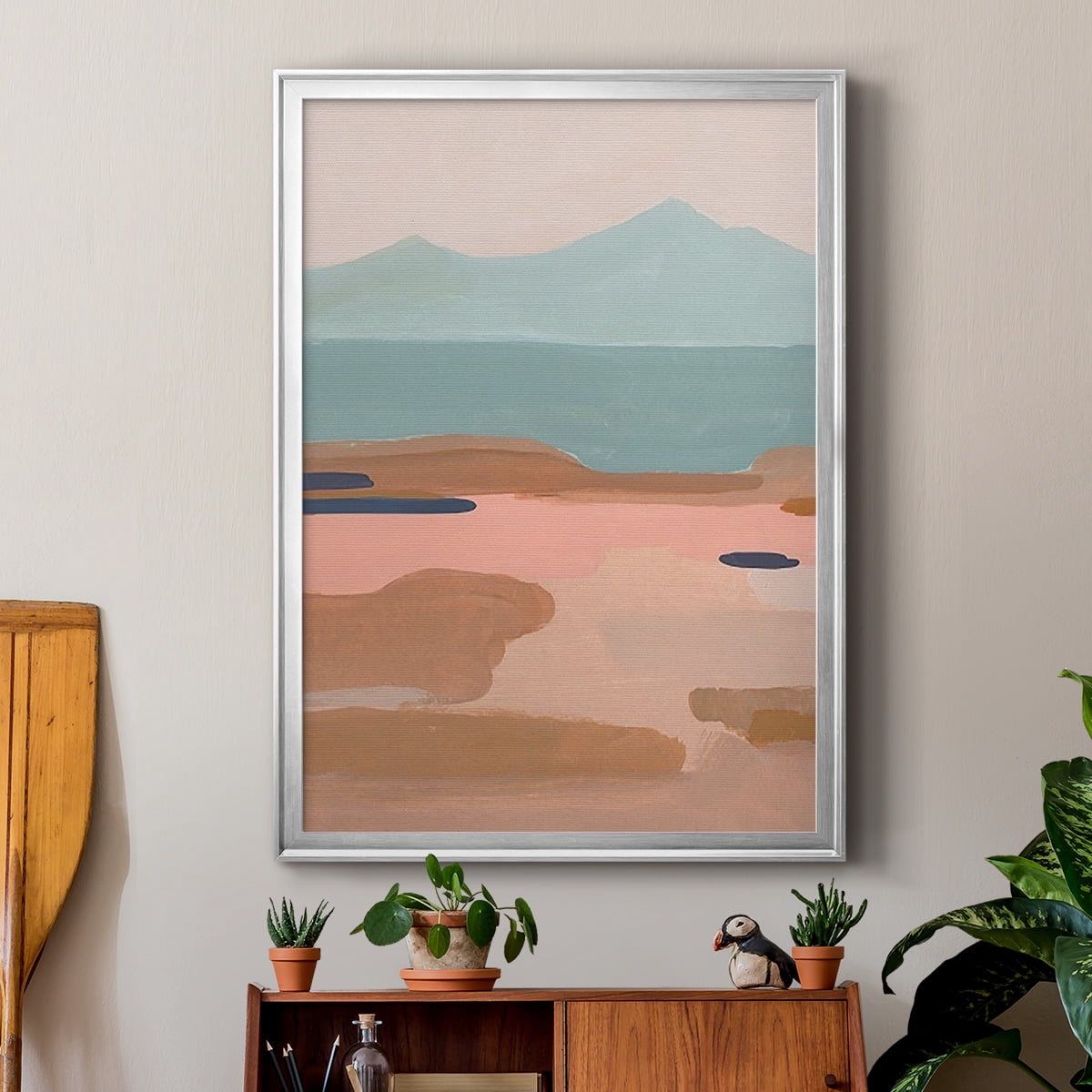 Desert Sunrise II Premium Framed Print, in Gold, Black, or Silver - Ready to Hang