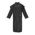 thumbnail image 3 of RESISTANCE Unisex Lightweight Western Oilskin Waterproof Long Duster Coat Workwear, 3 of 9