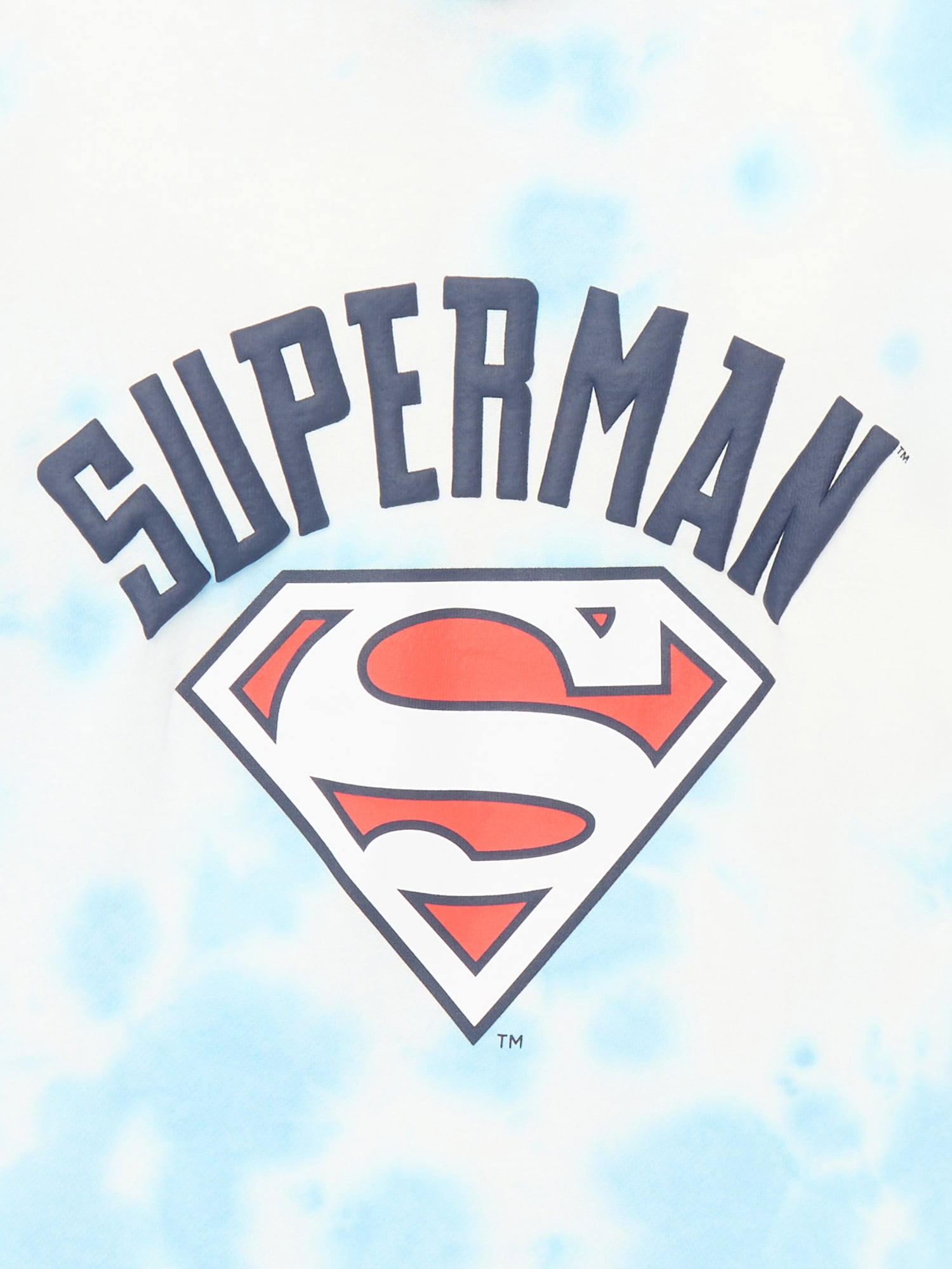 Superman Boys Tie-Dye Graphic Hoodie, Sizes XS-2XL