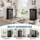 thumbnail image 5 of Yeshouse Armario de almacenamiento estilo granja con puertas y cajones, armario de cocina independiente con estante abierto, armario de baño para cocina, lavandería, sala de estar y dormitorio, 5 of 9
