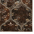 thumbnail image 2 of Tapis d'appoint Vintage Karthur marron & beige 2 pi x 3 pi, 2 of 3