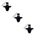 thumbnail image 1 of Eigraketly Guardabarros para bicicleta, guardabarros delantero y trasero, protector contra salpicaduras de plástico ABS para bicicleta, accesorio para Type1 NO1 Eigraketly  CBP138820, 1 of 6