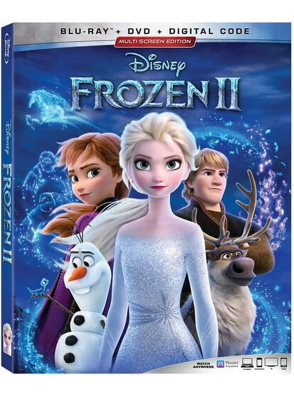 Frozen II (Blu-Ray + DVD + Digital Code)