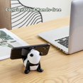 thumbnail image 4 of Stellar Panda Kawaii Soporte para teléfono de escritorio, compatible con teléfonos inteligentes y tabletas, lindo soporte para teléfono inteligente Panda (blanco), 4 of 4