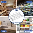 thumbnail image 2 of Dispensador de Latas de Soda para Refrigerador - Autom&aacute;tico Dispensador Bebidas,Organizador de Bebidas de 12 Onzas,16 Onzas,20 Onzas (tres columnas), 2 of 7