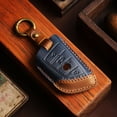 thumbnail image 2 of Car Key Fob Cover Case Protector For BMW X5 530Li 5 Series 325 Car Key Case Fob Cover Leather, 2 of 24