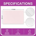 thumbnail image 4 of Pink Placemat for Kitchen Dining Table Decor Indoor Outdoor 18"x12" Light Pink Placemats Set of 4 for Pink Table Place Mats Set Modern, 4 of 4