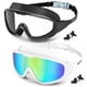 thumbnail image 1 of Gafas de natación Water Space para adultos, 2 unidades, antivaho, con protección UV, 1 of 7